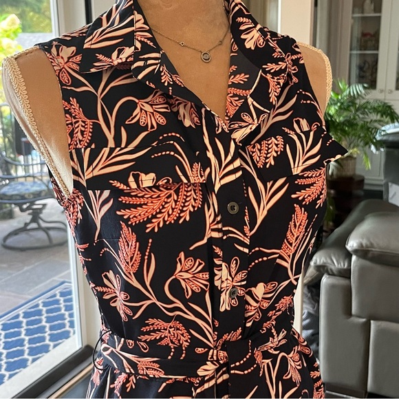 Banana Republic Midi Dress Size 4 - Picture 4 of 11